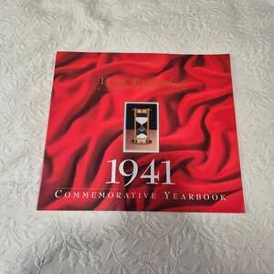Vintage 1941 Time Passages Commemorative Yearbook Burtt & Main History Culture